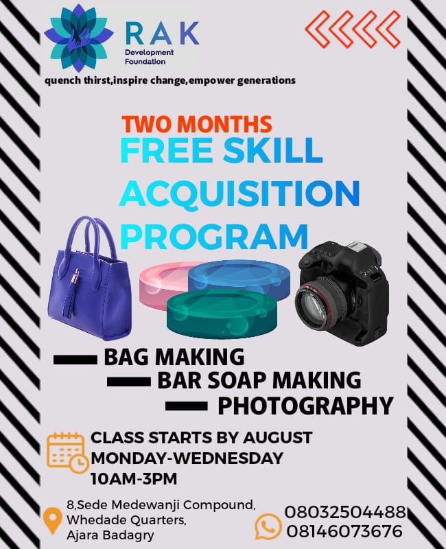 rak development foundation skills acquisition advert